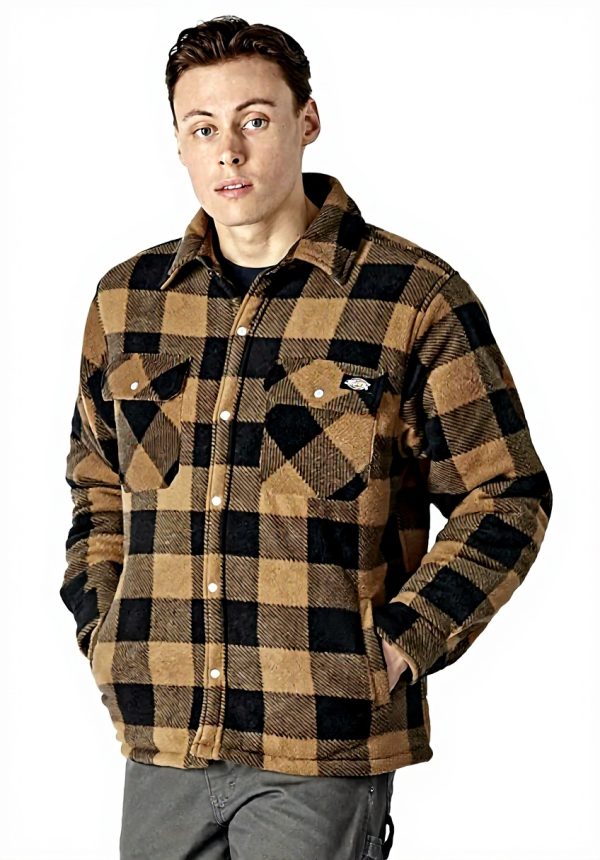 Camicia Portland Dickies pile acrilico tasche lavoro