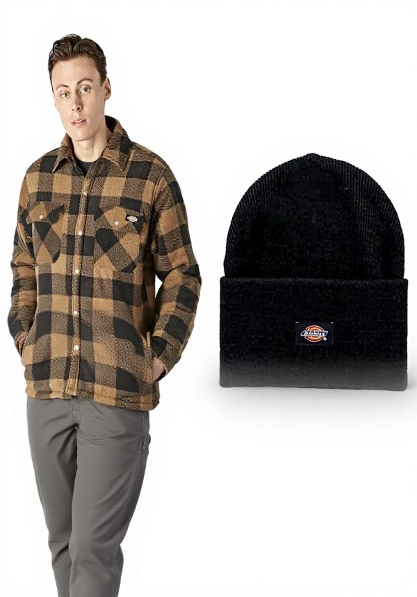 Camicia Portland Dickies pile acrilico tasche lavoro