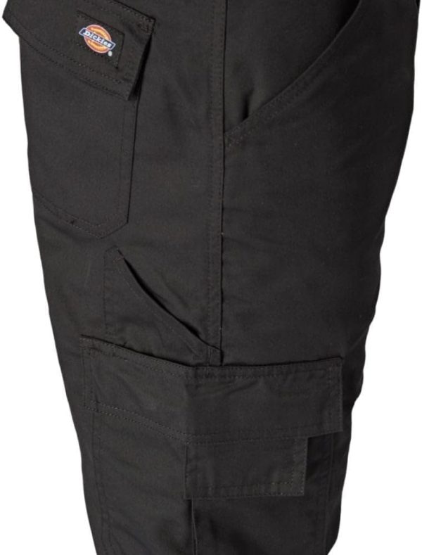Pantaloni da Lavoro Dickies Nero Uomo Tasca Cargo-6
