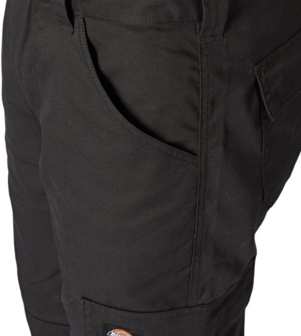 Pantaloni da Lavoro Dickies Nero Uomo Tasca Cargo-7