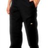 Dickies Hose Double Knee Work Pantaloni Uomo Nero Rinforzati