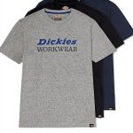 Dickies T-Shirt Uomo Pacco 3 Cotone Multicolore Comfort