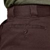 Dickies Pantaloni Uomo Marrone Scuro Tessuto Flex Lavoro