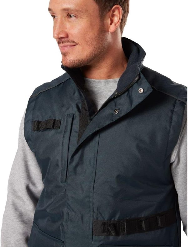 Gilet impermeabile Dickies Uomo utility blu marino Flex-2