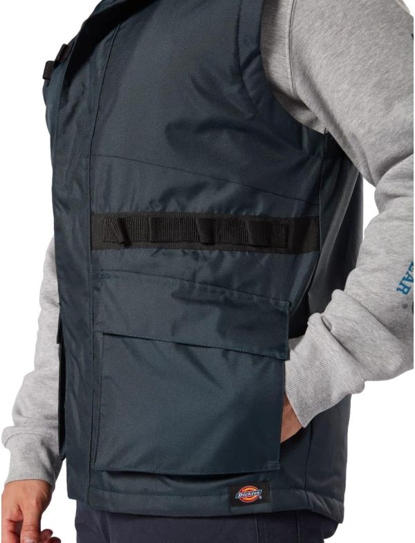 Gilet impermeabile Dickies Uomo utility blu marino Flex-4