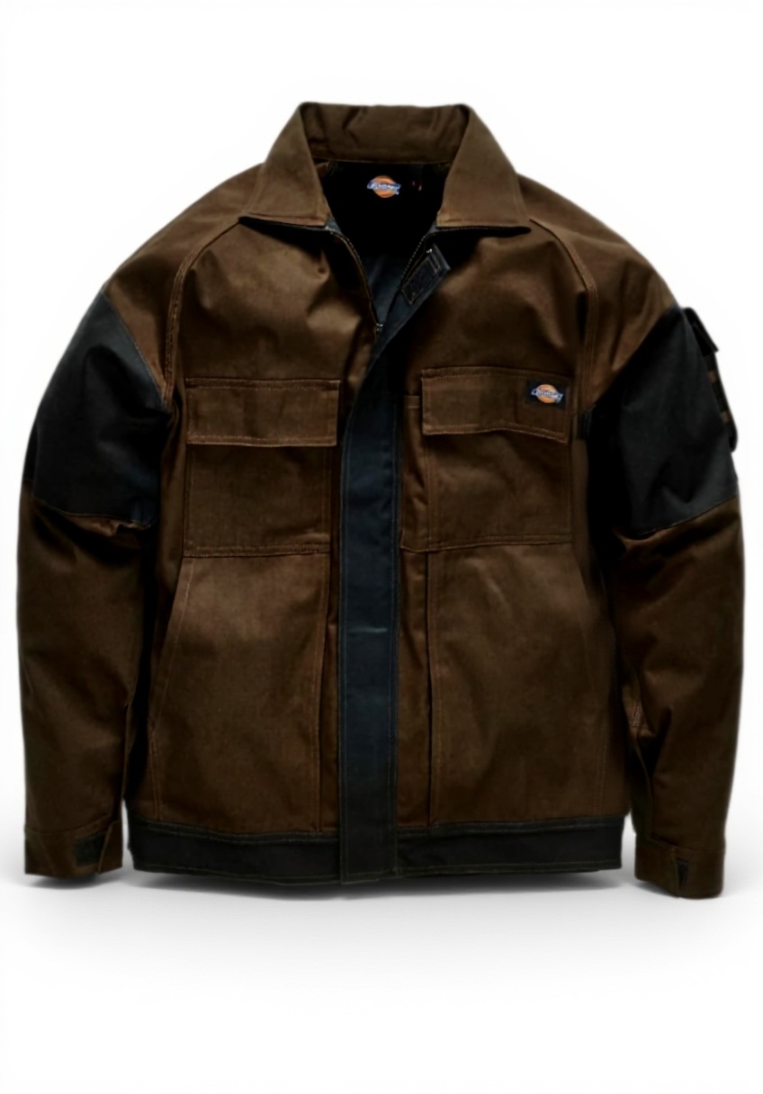 Giacca Dickies WD4910 BNB Uomo Marrone Nero Cotone