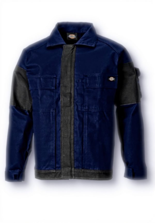 Giacca Dickies WD4910 L Navy Blue Black Cotone Lavoro