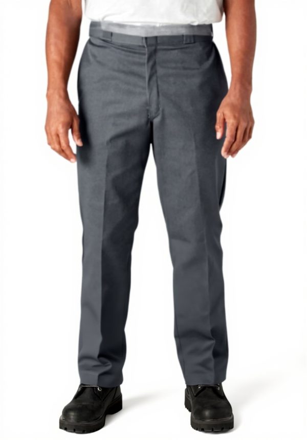 Dickies 874 Pantaloni Uomo Grigio Twill Resistente Lavoro