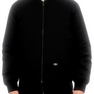 Giacche bomber Dickies uomo poliestere nero manica lunga
