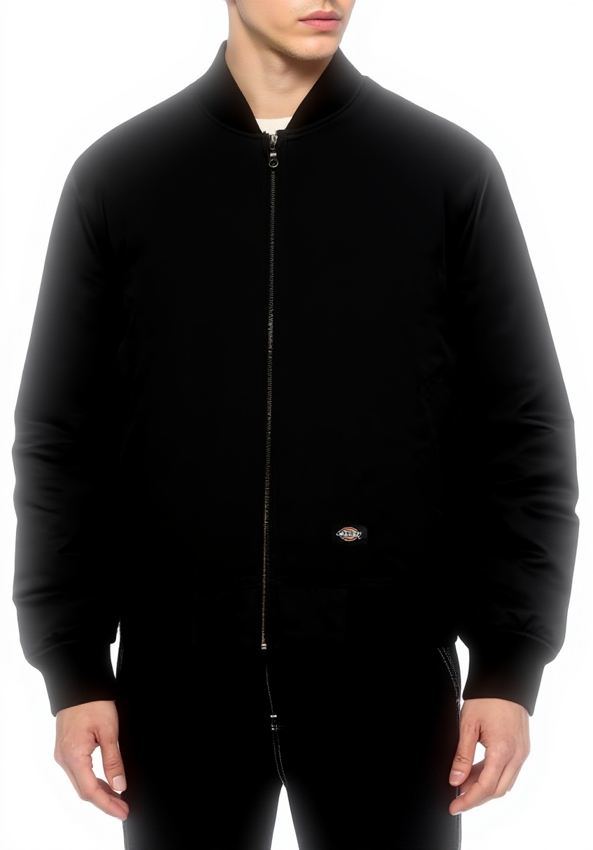 Giacche bomber Dickies uomo poliestere nero manica lunga
