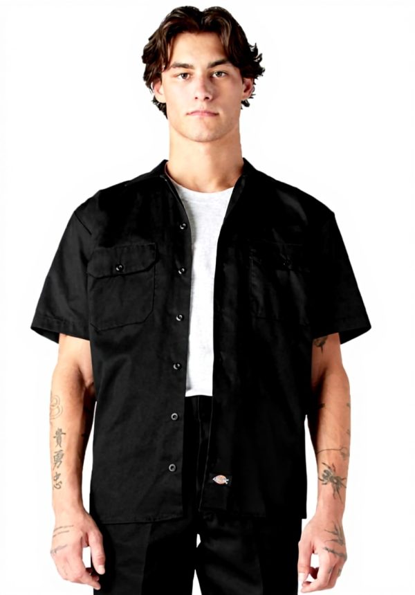 Dickies Chino Uomo Abbigliamento Lavoro Tascabile Comodo