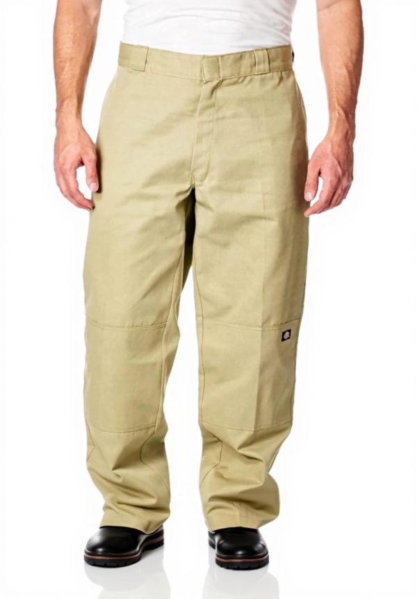 Dickies Pantaloni da Lavoro Uomo Ginocchia Rinforzate Verde