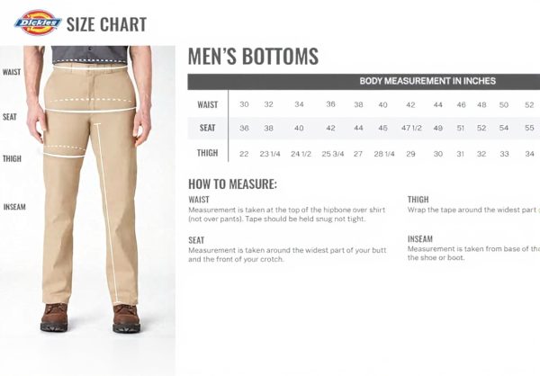 Dickies Pantaloni da Lavoro Uomo Ginocchia Rinforzate Nero