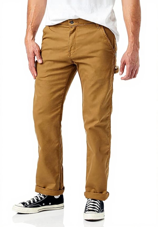 Dickies Pantaloni Duck Carpenter Uomo Marrone 38W32L
