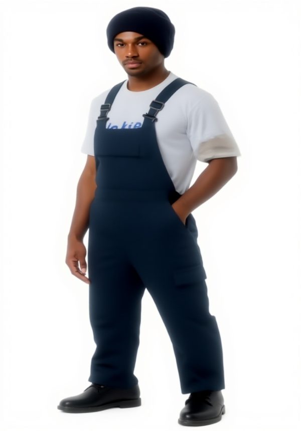 Dickies bavaglino bretelle uomo lavoro tasche ginocchiere