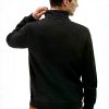Felpa Dickies Quarter Zip Nero Uomo Materiale Cotone