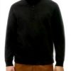 Felpa Dickies Quarter Zip Nero Uomo Materiale Cotone
