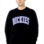 Felpa Dickies Uomo Nero Aitkin Sweat senza cappuccio