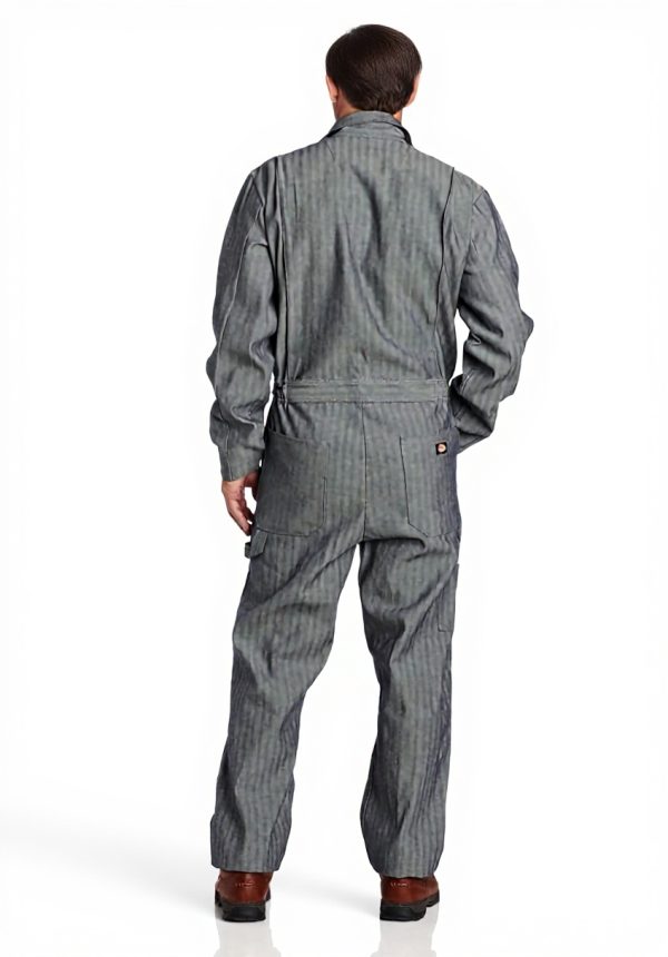 Dickies Fisher Striped Coverall Tuta Uomo Cotone Maniche