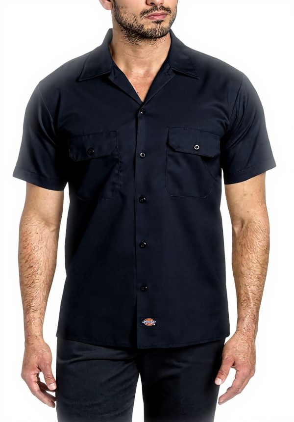 Camicia da lavoro Dickies Flex Slim Fit Uomo tessuto