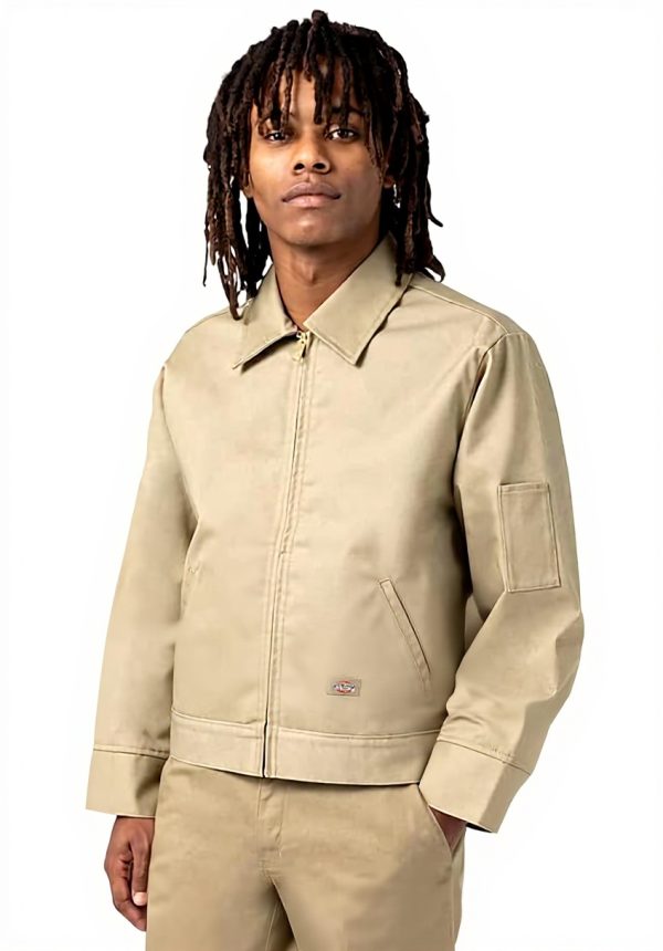 Giubbino Dickies Eisenhower Uomo Beige Cotone XL