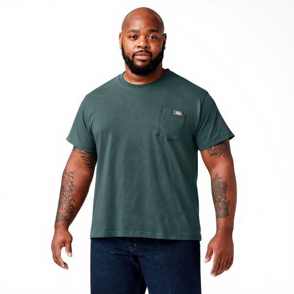 Maglietta Uomo Dickies Heavyweight Cotone Tasca Big-Tall