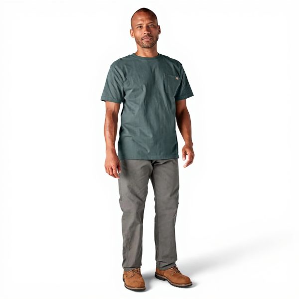 Maglietta Uomo Dickies Heavyweight Cotone Tasca Big-Tall