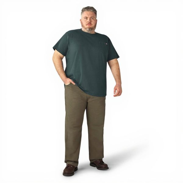 Maglietta Uomo Dickies Heavyweight Cotone Tasca Big-Tall