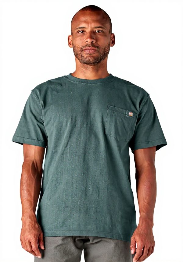 Maglietta Uomo Dickies Heavyweight Cotone Tasca Big-Tall
