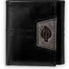 Portafoglio Uomo Dickies Pelle Extra Capacità Trifold Nero