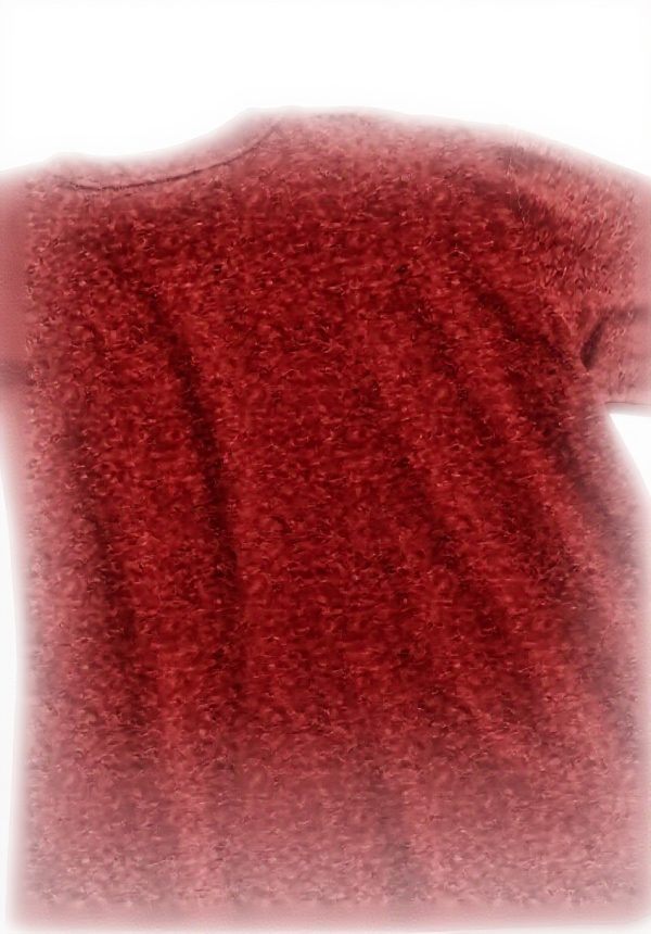 T-shirt Dickies Uomo Maniche Lunghe Cotone Pesante Borgogna