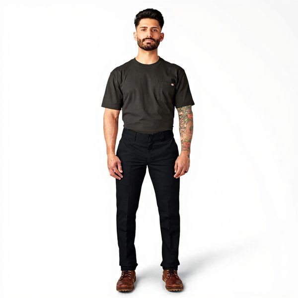 Pantaloni da lavoro Dickies Uomo Slim Taper Nero