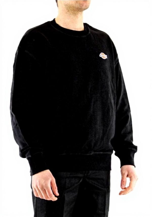 Felpa Dickies Millersburg Nero Uomo Cotone Comoda