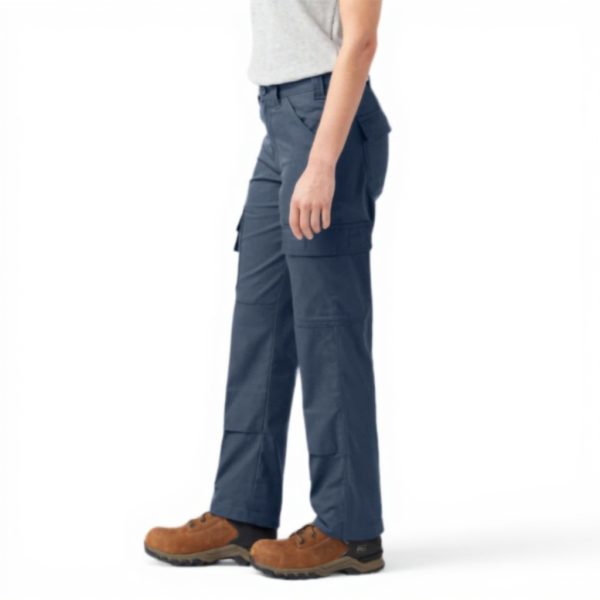 Pantaloni Donna Dickies Everyday Flex Vita Alta Blu