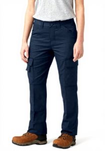 Pantaloni Donna Dickies Everyday Flex Vita Alta Blu