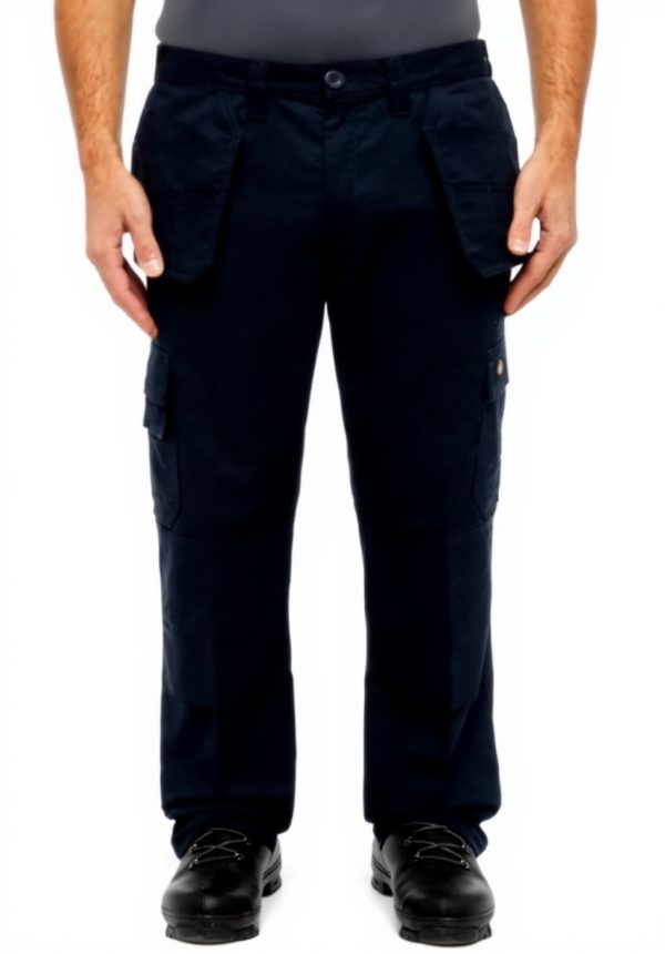 Dickies Pantaloni da Lavoro con Tasche Holster, Dark Navy,