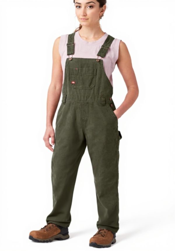 Salopette Donna Dickies Comoda Vestibilità Lavoro Tascabile