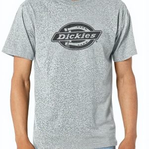 T-shirt Dickies Uomo Heavyweight Logo Manica Corta Grigio