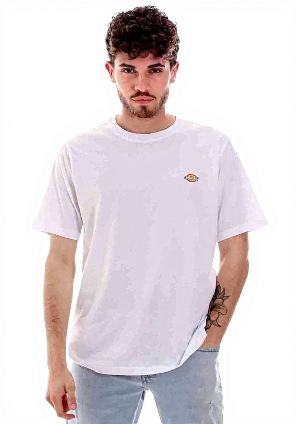 T-shirt Dickies Mapleton Uomo Cotone Bianco XL