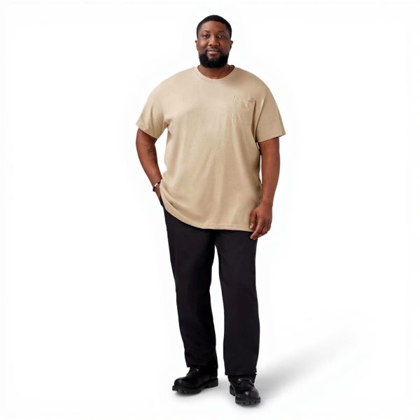 T-shirt Dickies Uomo Maniche Corte Desert Sand Heather XXL