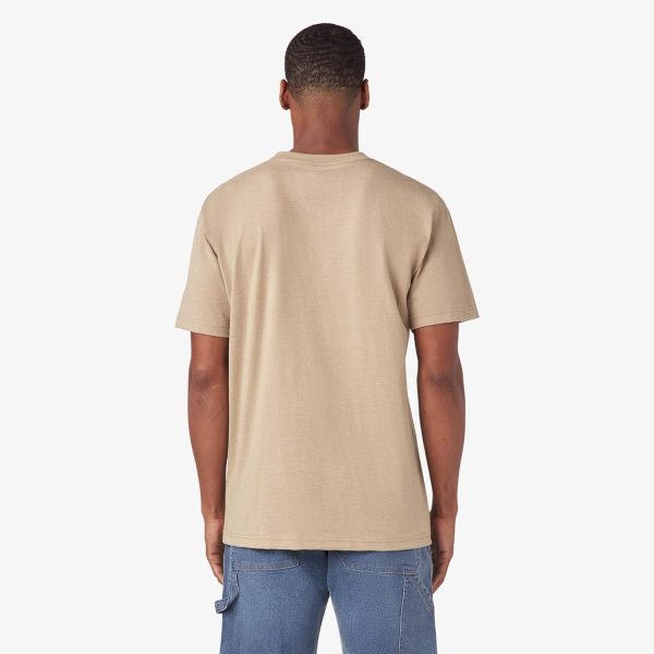 T-shirt Dickies Uomo Maniche Corte Desert Sand Heather XXL-1