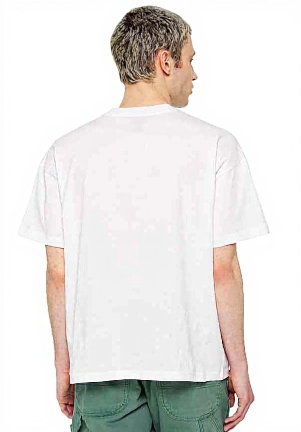 T-Shirt Dickies Uomo Cotone Maniche Corte Bianco