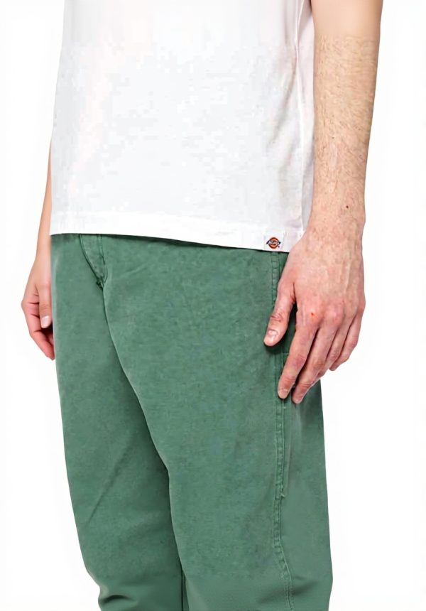 T-Shirt Dickies Uomo Cotone Maniche Corte Bianco