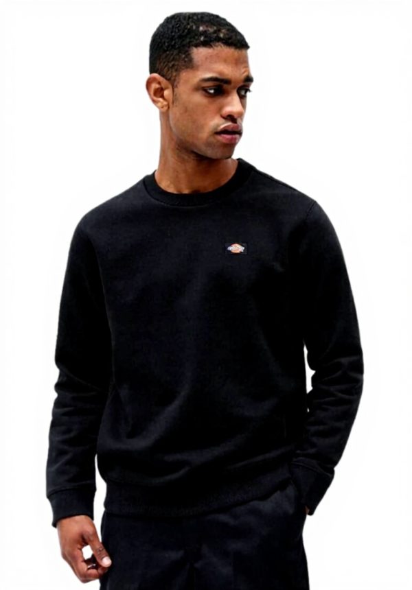 Felpa Dickies Uomo Oakport Senza Cappuccio Nero