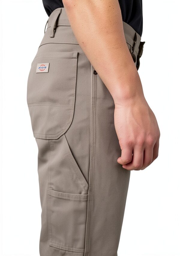 Dickies Jeans Uomo Rilassati Tasca Attrezzi Marrone Verde-2
