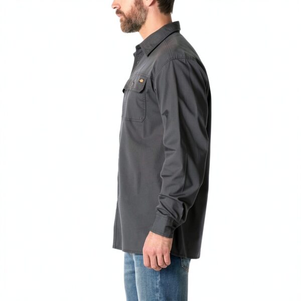 Camicia Dickies Uomo Ripstop FLEX Tasche Petto Botton-down-4