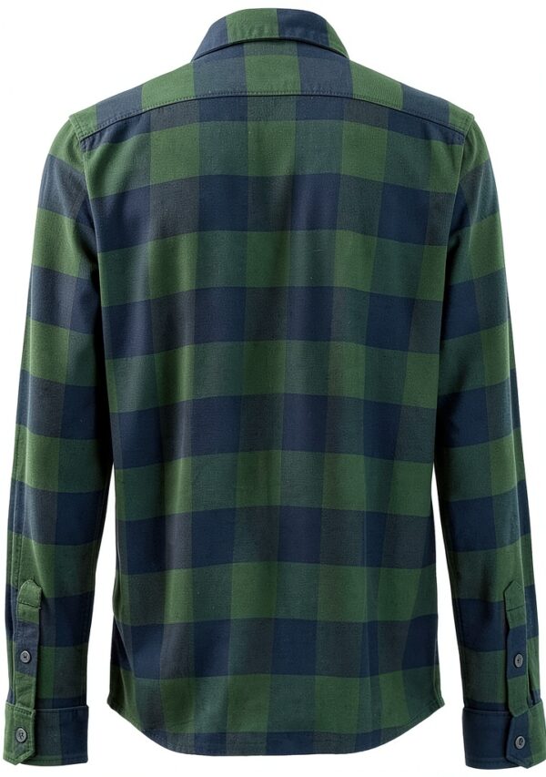 Camicia Dickies Verde Uomo Collo Botton Down Classica-4