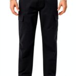 Pantaloni Cargo Dickies Uomo Nero Comodi Durevoli-0