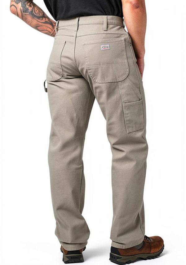 Dickies Jeans Uomo Rilassati Tasca Attrezzi Marrone Verde-1