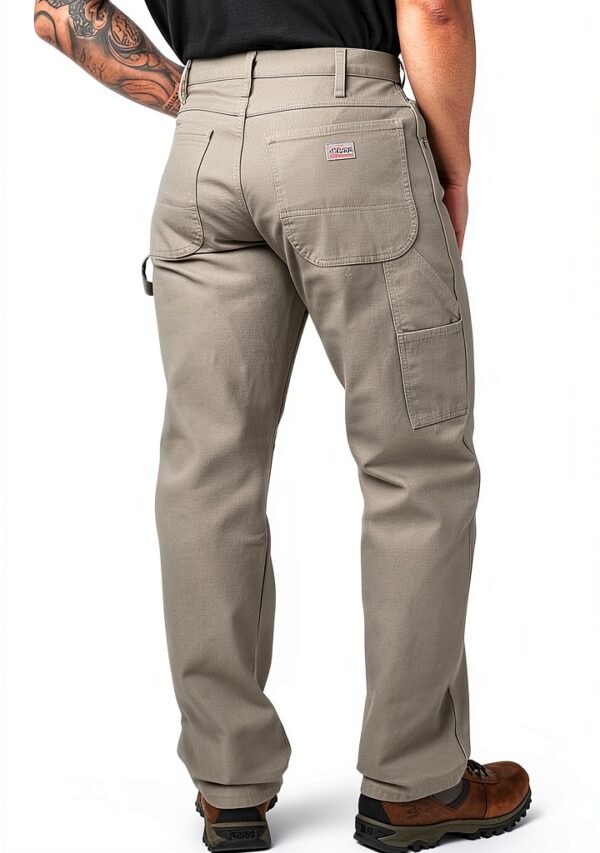Dickies Jeans Uomo 100% Cotone Lavoro Comodo Dritto-1